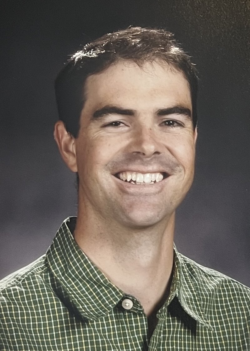 Coert Voorhees, school portrait from his years teaching at Pinewood School